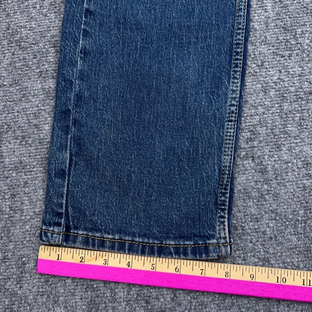 NEW Levi's 505 Jeans Men's 32x34 Blue Regular Straight Stretch Denim Medium Wash